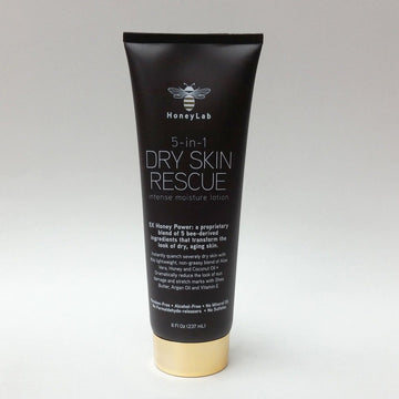 HoneyLab 5-in-1 Dry Skin Rescue Intense Moisture Lotion 8 oz